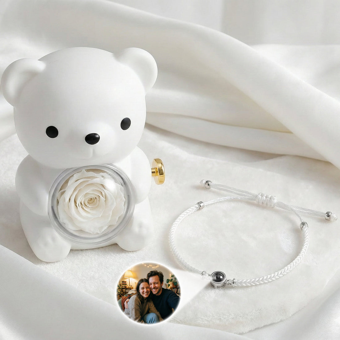 The Art of the Unforgettable: Why This Rose Bear Bracelet Set is the Ultimate Modern Love Token