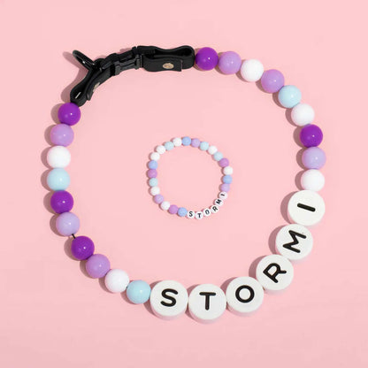 Personalized Pet Name Necklace – Comes with a Free Matching Bracelet